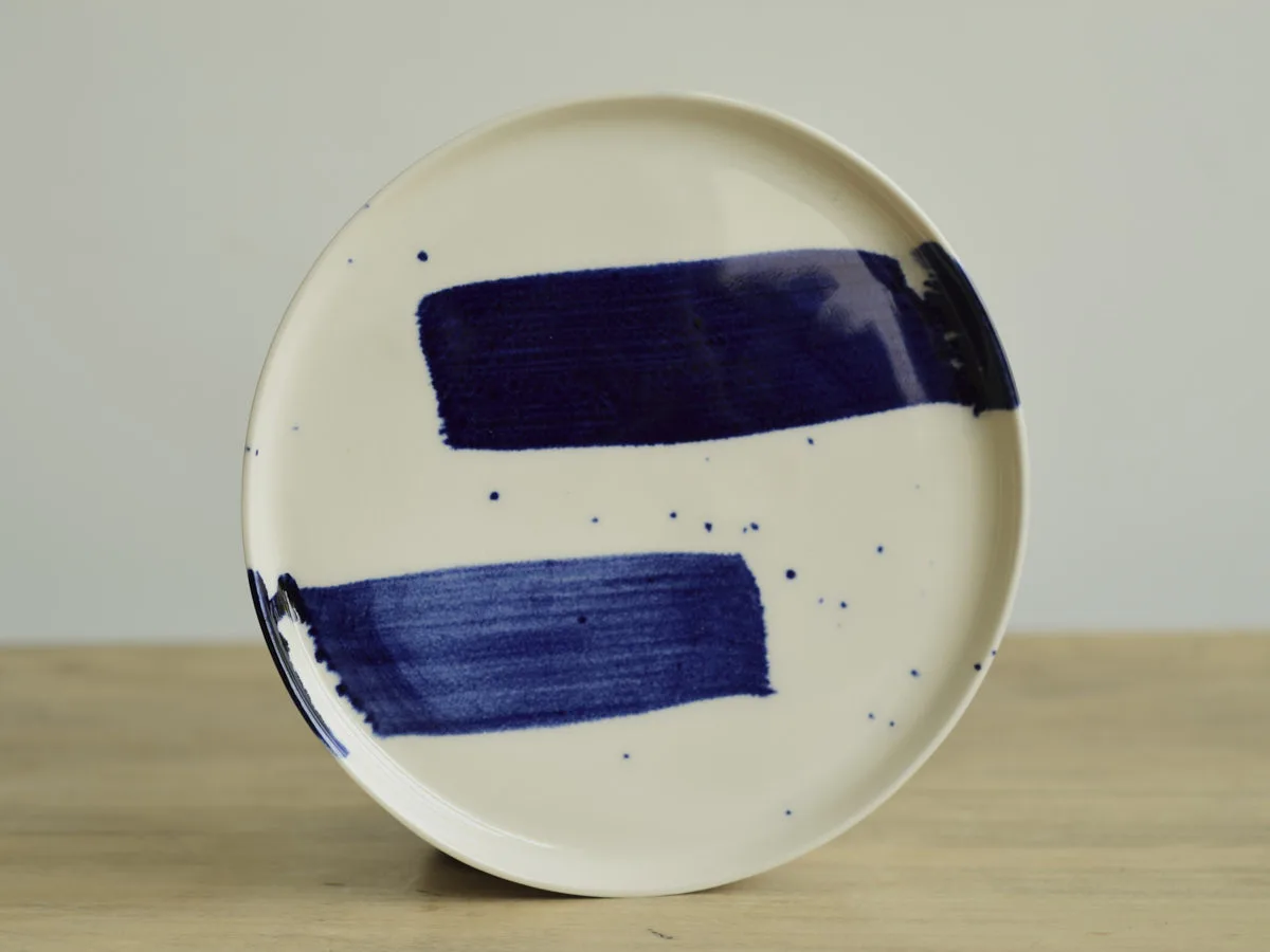 Talerz Niebieskie Mazy - obrazek 2